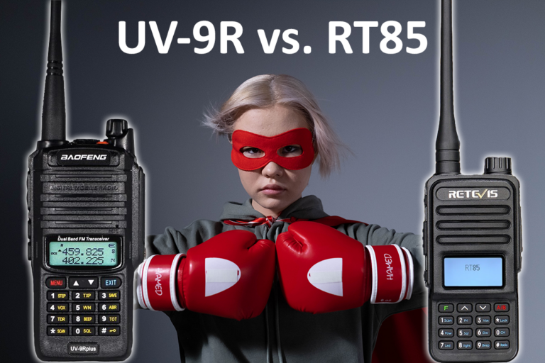 BAOFENG UV-9r vs. RETEVIS RT85 – das neue Prepper-Funkgerät?